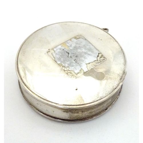 370 - A Continental silver cased tape measure Approx. 2