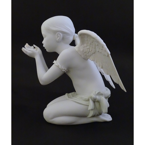 113 - A Lladro figure modelled as an angel, A Fantasy Breath, model no. 9223. Marked under. With original ... 