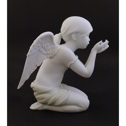 113 - A Lladro figure modelled as an angel, A Fantasy Breath, model no. 9223. Marked under. With original ... 