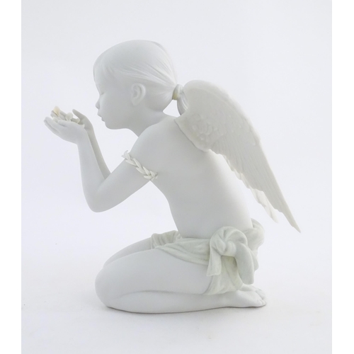 113 - A Lladro figure modelled as an angel, A Fantasy Breath, model no. 9223. Marked under. With original ... 