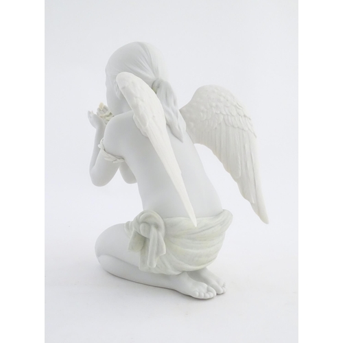 113 - A Lladro figure modelled as an angel, A Fantasy Breath, model no. 9223. Marked under. With original ... 