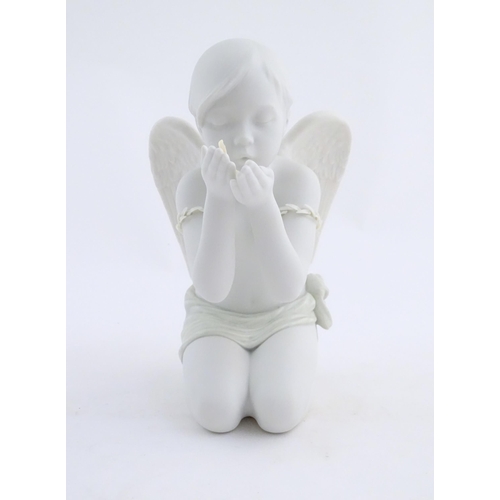 113 - A Lladro figure modelled as an angel, A Fantasy Breath, model no. 9223. Marked under. With original ... 