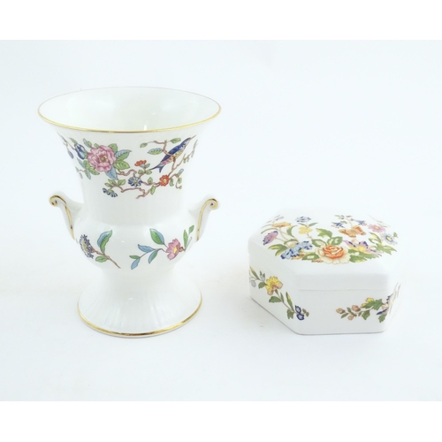 122 - Assorted ceramics to include two limited edition Coalport Golden Age ladies, one titled Charlotte Ro... 