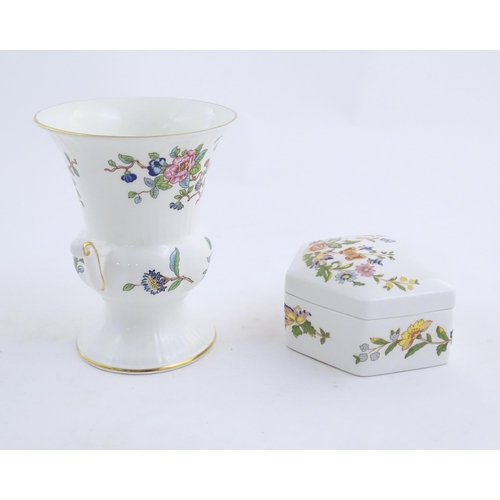 122 - Assorted ceramics to include two limited edition Coalport Golden Age ladies, one titled Charlotte Ro... 