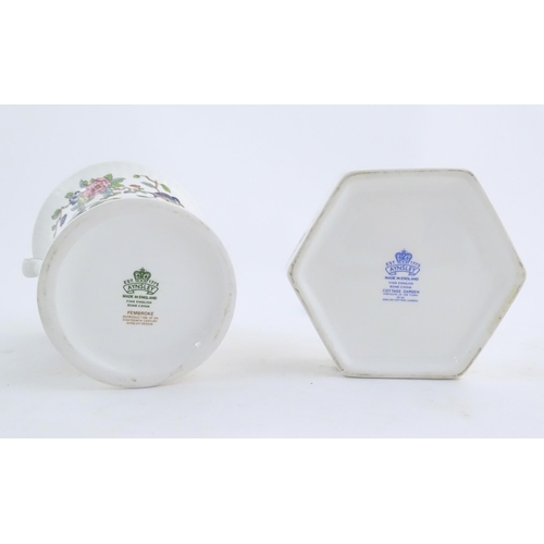 122 - Assorted ceramics to include two limited edition Coalport Golden Age ladies, one titled Charlotte Ro... 