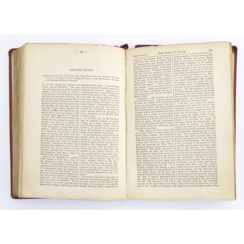 896 - Book: The Bible in Spain; or The Journeys, Adventures, and Imprisonments of an Englishman, in an att... 