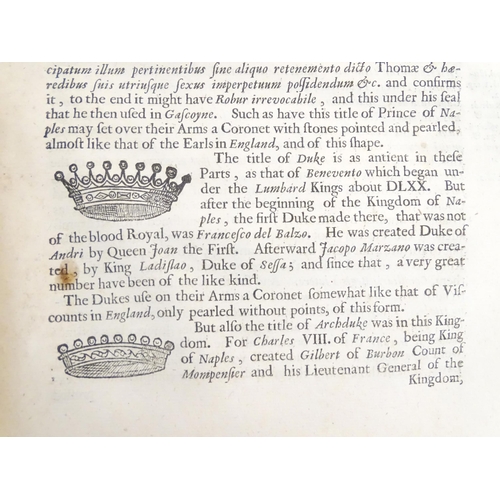 911 - Book: Titles of Honor / Honour, by John Selden. Printed by E. Tyler and R. Holt for Thomas Dring, Lo... 