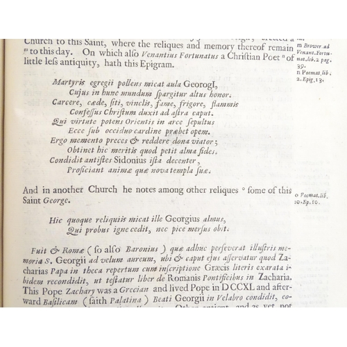 911 - Book: Titles of Honor / Honour, by John Selden. Printed by E. Tyler and R. Holt for Thomas Dring, Lo... 