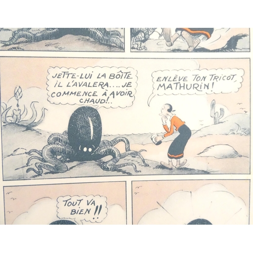 928 - Book: Mathurin dit Popeye et son Papa, illustrated by Elzie Crisler Segar. Published by Tallandier, ... 