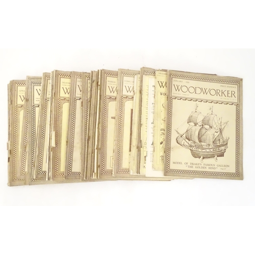 953 - A quantity of 1930s furniture magazines titled The Woodworker. (Approx. 30)