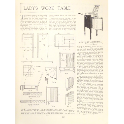 953 - A quantity of 1930s furniture magazines titled The Woodworker. (Approx. 30)