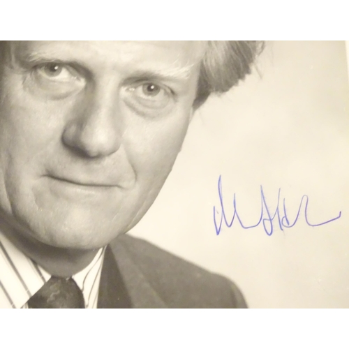 958 - A quantity of late 20thC autographed portrait photographs of British Members of Parliament, comprisi... 