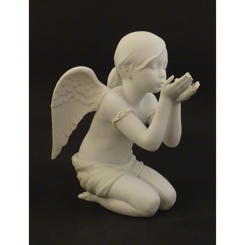 113 - A Lladro figure modelled as an angel, A Fantasy Breath, model no. 9223. Marked under. With original ... 