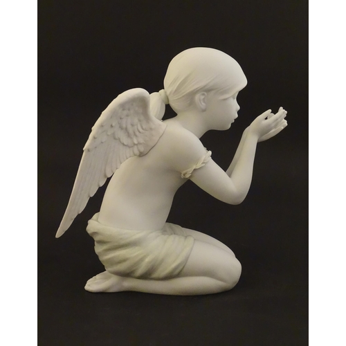 113 - A Lladro figure modelled as an angel, A Fantasy Breath, model no. 9223. Marked under. With original ... 