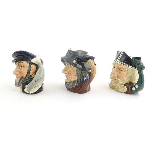 135 - A quantity of Royal Doulton figures to include Charles Dickens figures to include Sam Weller, Oliver... 