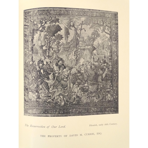 805 - Book: A History of Tapestry, From the Earliest Times until the Present Day, by W. G. Thomson. Publis... 