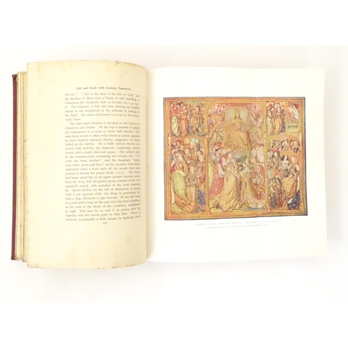 805 - Book: A History of Tapestry, From the Earliest Times until the Present Day, by W. G. Thomson. Publis... 