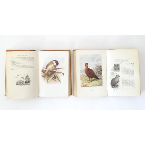 806 - Books: Familiar Wild Birds, Volumes 1 & 2, by W. Swayland, illustrated by A. Thorburn and others. Pu... 