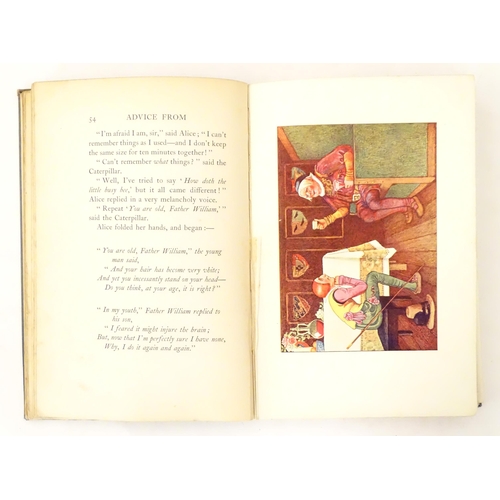 814 - Book: Alice's Adventures in Wonderland, by Lewis Carroll, illustrated by Millicent Sowerby. Publishe... 