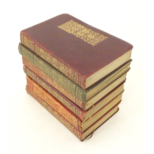 817 - Books: Five Everyman's Library books comprising Oliver Cromwell's Letters & Speeches with Elucidatio... 