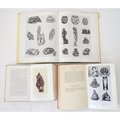 821 - Books: Three books comprising The Art of the Netsuke Carver, by Frederick Meinertzhagen, 1956; The N... 