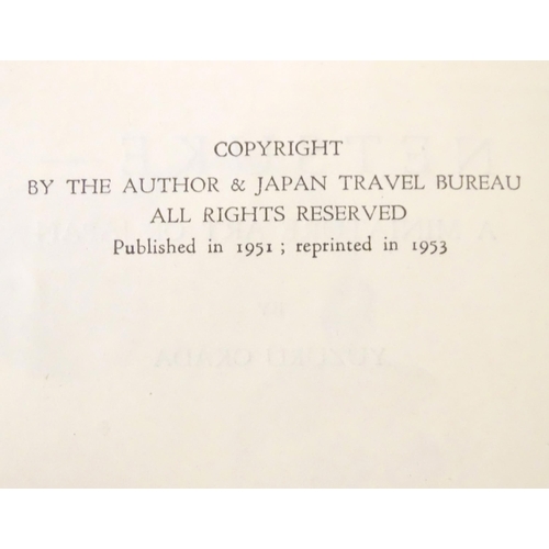 821 - Books: Three books comprising The Art of the Netsuke Carver, by Frederick Meinertzhagen, 1956; The N... 