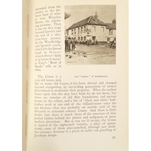 825 - Books: Two books comprising Old English Towns, by William Andrews, c. 1925; and Tales of Old Inns - ... 