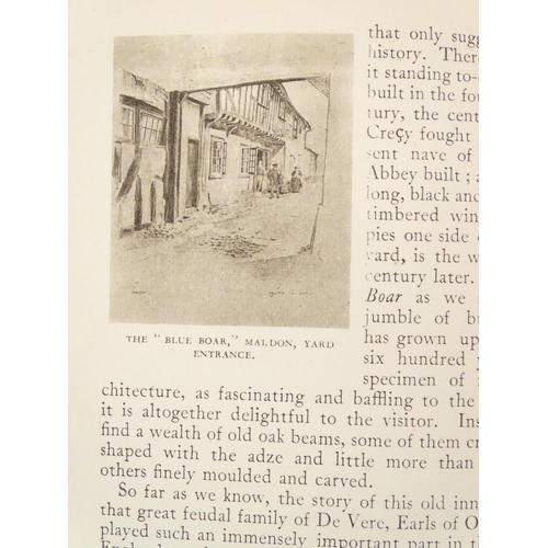 825 - Books: Two books comprising Old English Towns, by William Andrews, c. 1925; and Tales of Old Inns - ... 