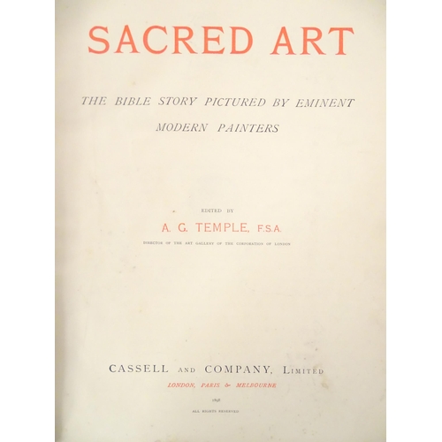 826 - Books: Three assorted books comprising Eton Portrait, by Bernard Fergusson, 1937; Sacred Art - The B... 