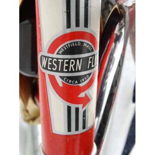 2098 - A boxed Columbia 'Western Flyer' bicycle, Coaster Brake model, with manual (including assembly instr... 