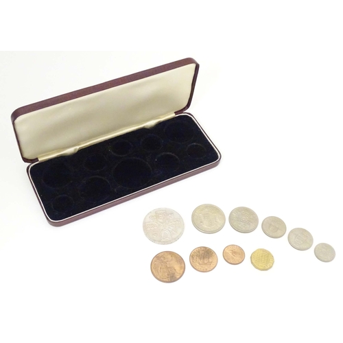 795 - Coins: A 1953 Elizabeth II coronation specimen set, cased.