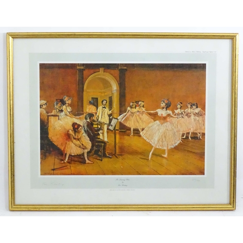 1688 - After Tom Keating (1917-1984), Limited edition colour print, The Dancing Class. Signed and numbered ... 