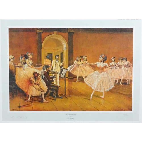 1688 - After Tom Keating (1917-1984), Limited edition colour print, The Dancing Class. Signed and numbered ... 