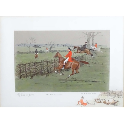 1692 - After Snaffles / Charles Johnstone Payne (1884-1967), Early 20th century, Colour print, The Stake & ... 