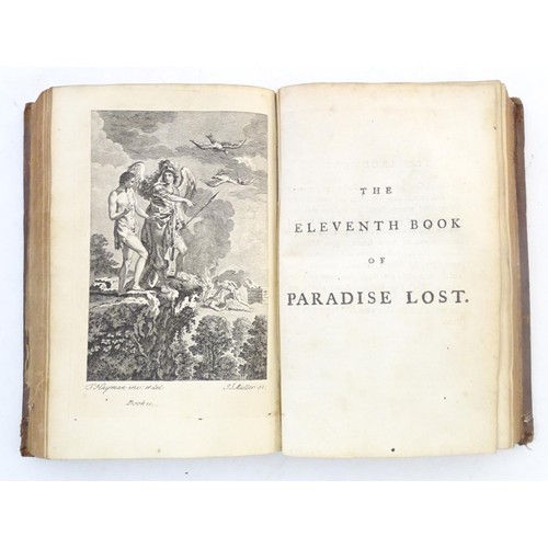 899 - Books: Paradise Lost, A poem in twelve books, vols I & II, by John Milton. Published London, 1763 (2... 