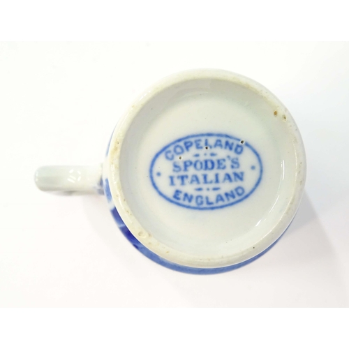 207 - A quantity of blue and white Copeland Spode and Spode tea and dinner wares in the Italian pattern to... 