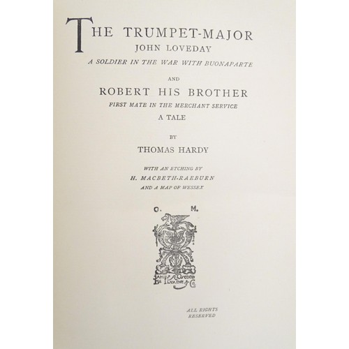 900 - Books: Five assorted books comprising Little Lord Fauntleroy, by Frances Hodgson Burnett, 1901; Hard... 