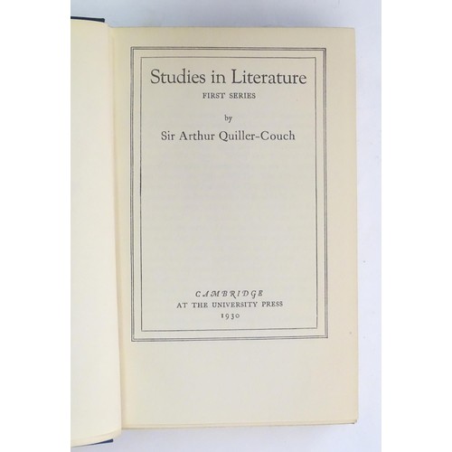 920 - Books: A quantity of assorted books, titles to include The American, vol 1, by Henry James, 1883; Va... 