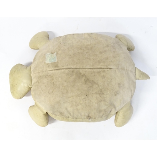17 - A novelty pouf modelled as a tortoise