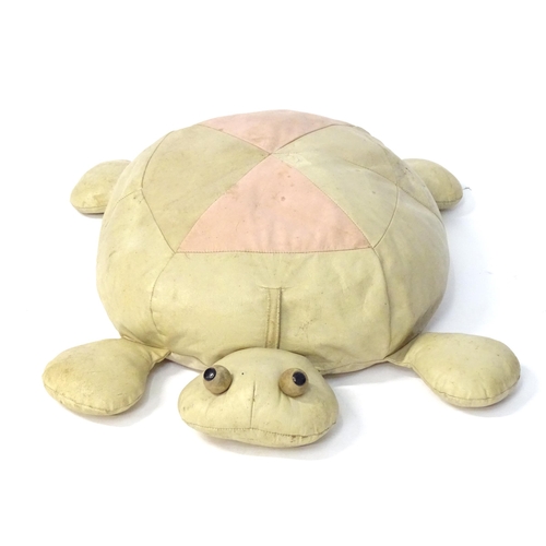 17 - A novelty pouf modelled as a tortoise