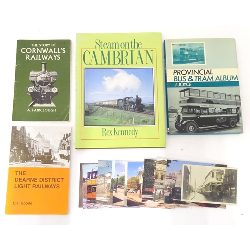 187 - A quantity of assorted books on the subject of railways, to include The Story of Cornwall's Railways... 