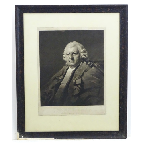 208 - Charles Turner after Henry Raeburn (1756-1823), 19th century, Proof mezzotint, Lord Newton. Publishe... 