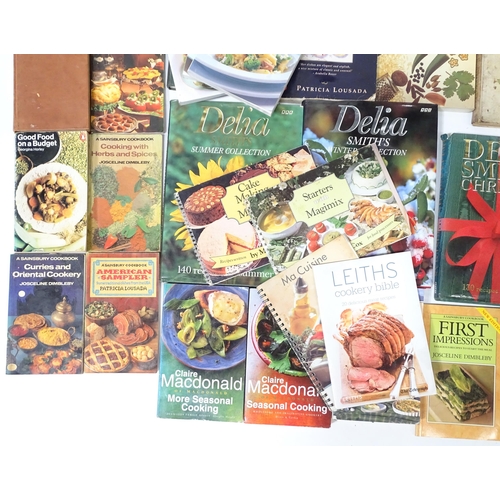 134 - Books: A quantity of assorted cookery / recipe books to include English Traditional Recipes by Annet... 