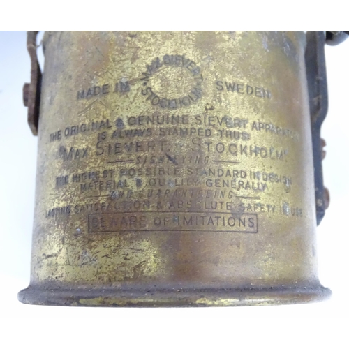 52 - A Military oil lamp and blowtorch (2)