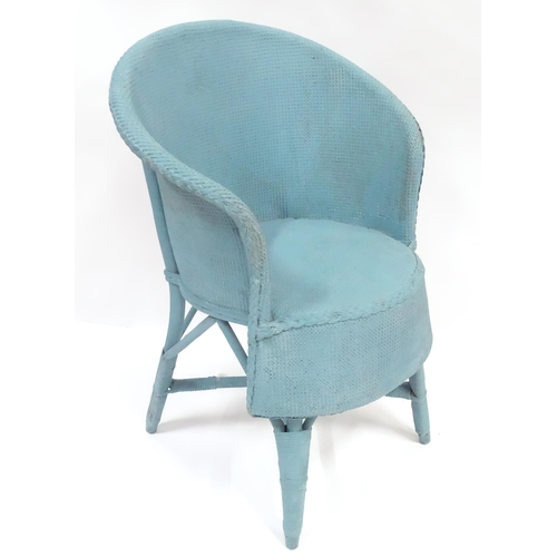 53 - Lloyd loom style chair