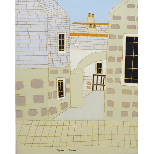 1116 - Bryan Pearce (1929-2006), Cornish School, Oil on board, The Old Arch, The Digey, St Ives, Cornwall. ... 