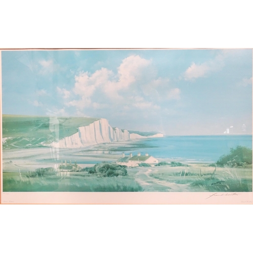 152 - Four signed limited edition prints after Frank Wootton titled Seven Sisters no. 311/500, The Southdo... 