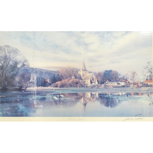 152 - Four signed limited edition prints after Frank Wootton titled Seven Sisters no. 311/500, The Southdo... 