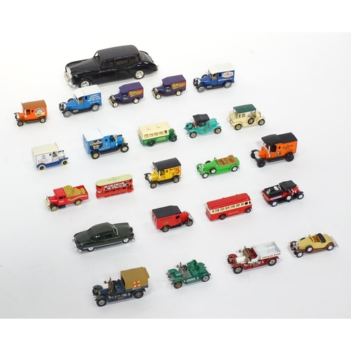 237 - Toys: A quantity of assorted die cast / scale model cars / vehicles to include Corgi Cameo Collectio... 