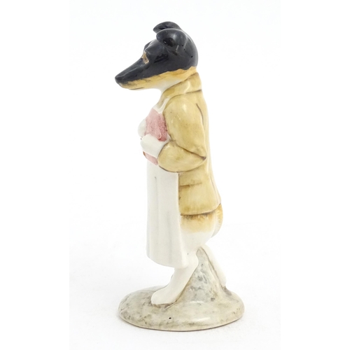 134 - A Beswick Beatrix Potter figure titled Pickles, no. BP3B. Marked under. Approx. 4 3/4